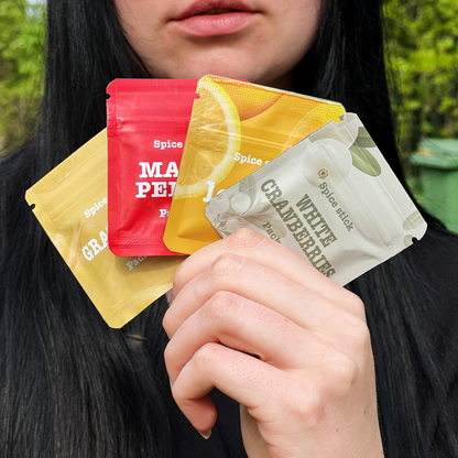 Jaukto garšu komplekts – Maple Pepper, Grapefruit, Lemon un White Cranberry